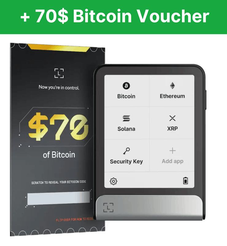 ledger flex 70$ btc voucher