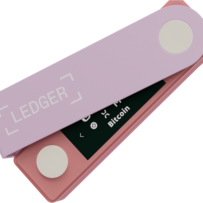 ledger nano x pastel pink