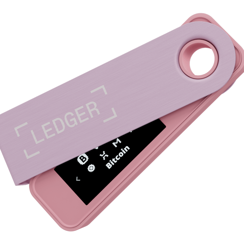 ledger nano s plus pastel pink