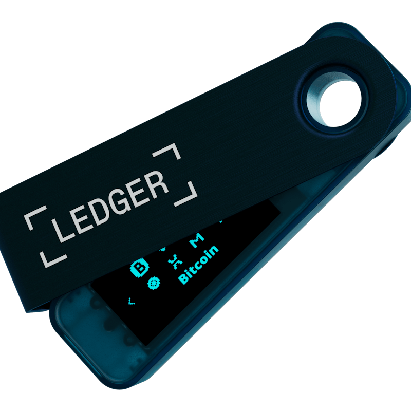 ledger nano s plus sapphire blue